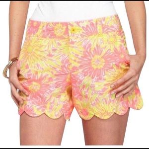 Lilly Pulitzer Scalloped Shorts